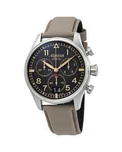 Men's Startimer Pilot Chronograph Cordura Fabric Camouflage Grey Dial Watch