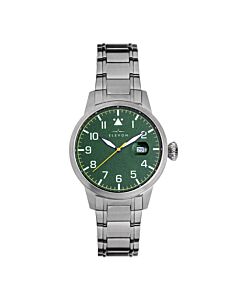 Mens-Stealth-Alloy-Green-Dial-Watch