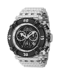 Men's Subaqua Chronograph Stainless Steel Black Dial Watch