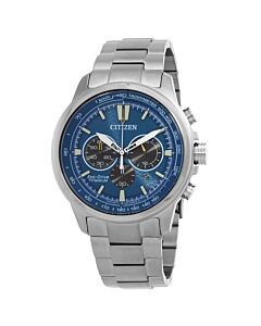 Men's Super Titanium Chronograph Titanium Blue Dial Watch