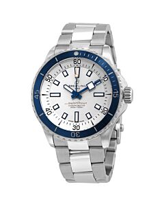 Men's Superocean Stainless Steel Silver-tone Dial Watch