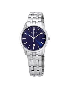 Men's Sutton Stainless Steel Blue Dial Watch