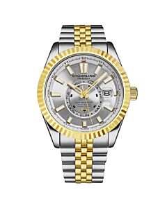 Men's Symphony Stainless Steel Silver-tone Dial Watch