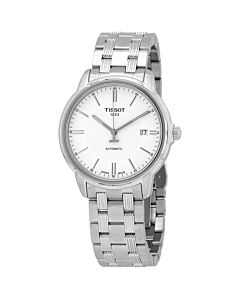 Men's T-Classic Automatic III Stainless Steel Silver-tone Dial Watch