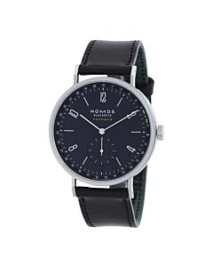 Men's Tangente Leather Midnight Blue Dial Watch