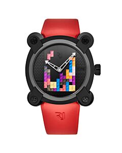 Men's Tetris-DNA Rubber Tetris Dial Watch