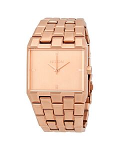 Men's Ticket II All Rose Gold Stainless Steel Rose Dial Watch