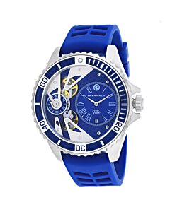 Men's Tide Rubber Blue Dial Watch