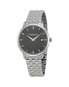 Men's Toccata Stainless Steel Dark Grey Dial Watch