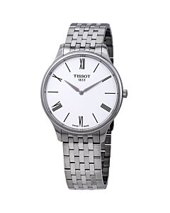 Men's Tradition 5.5 Stainless Steel White Dial