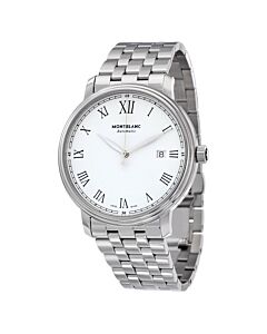 Men's Tradition Stainless Steel White Dial