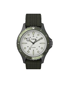 Men's Trend Fabric White Dial Watch