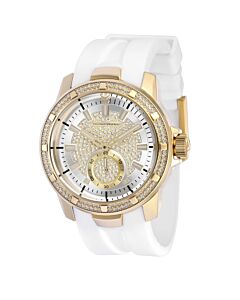 Men's UF6 Silicone White (Crystal Pave) Dial Watch