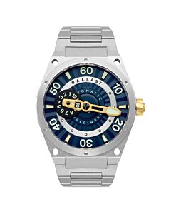 Men's Valiant Stainless Steel Blue Dial Watch