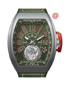 Men's Vanguard Alligator Green Dial Watch