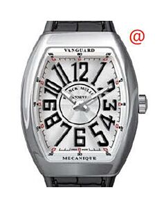 Men's Vanguard Alligator White Dial Watch