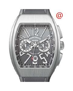 Men's Vanguard Classical Chronograph Rubber Grey Dial Watch