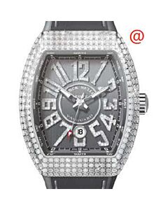 Men's Vanguard Classical Leather Grey Dial Watch