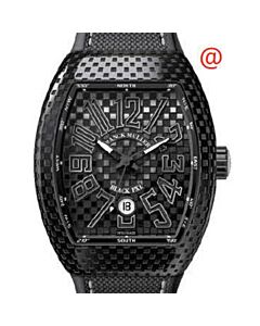 Men's Vanguard PXL Rubber Black Dial Watch