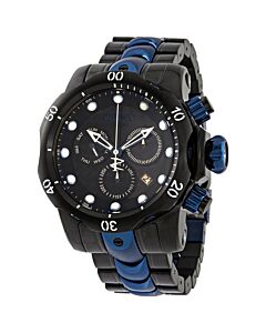 Men's Venom Chronograph Stainless Steel Black Carbon Fiber Dial Watch