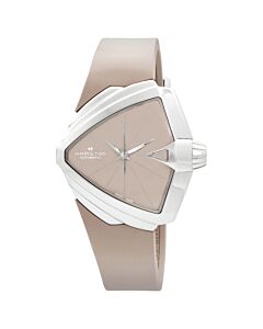Men's Ventura Rubber Taupe Dial Watch