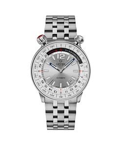 Men's Wallabout Stainless Steel Silver Dial Watch