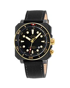 Men's XO Submarine Canvas Black Dial Watch