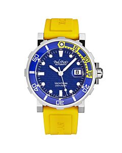Men's Yachtman Iii Rubber Blue Dial Watch