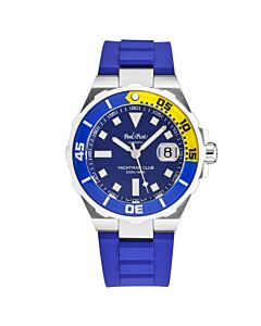 Men's Yachtmanclub Rubber Blue Dial Watch