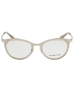 Michael Kors 51 mm Matte Silver Eyeglass Frames