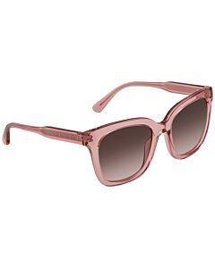 Michael Kors 52 mm Transparent Pink Sunglasses