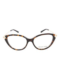 Michael Kors 53 mm Dark Tortoise Eyeglass Frames