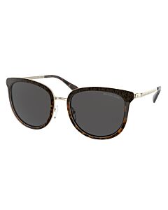 Michael Kors 54 mm Signature Pvc/Dark Tortoise Sunglasses
