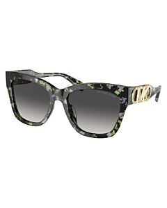 Michael Kors 55 mm Amazon Green Tortoise Sunglasses