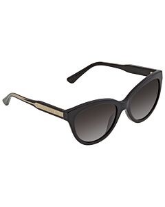 Michael Kors 55 mm Black/Clear Laminate Sunglasses