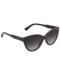 Michael Kors 55 mm Mk Signature Pvc Chocolate Sunglasses