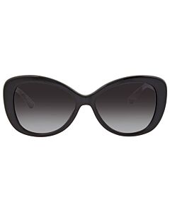 Michael Kors Positano 56 mm Black Sunglasses