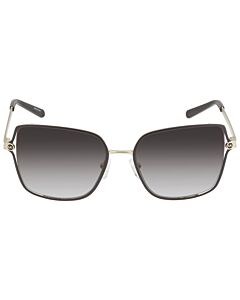 Michael Kors 56 mm Black Sunglasses