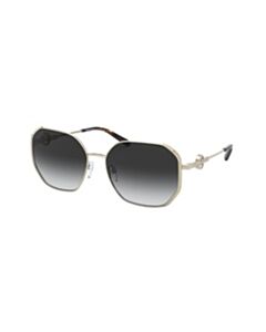 Michael Kors 57 mm Gold Sunglasses