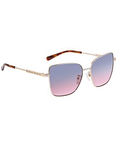 Michael Kors 57 mm Light Gold Sunglasses