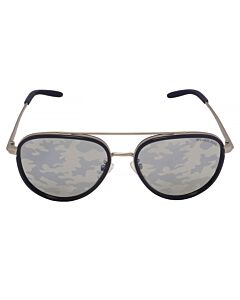 Michael Kors 57 mm Matte Silver Sunglasses