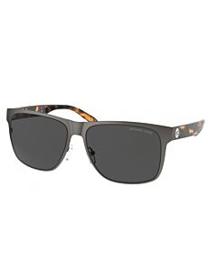 Michael Kors 58 mm Matte Gunmetal Sunglasses