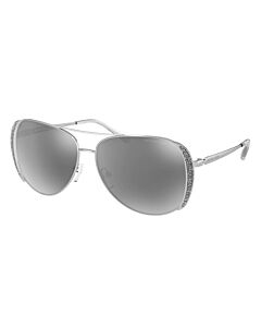 Michael Kors 58 mm Silver Sunglasses