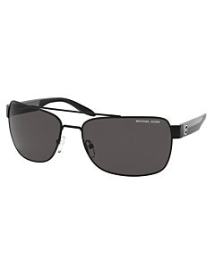 Michael Kors 65 mm Matte Black Sunglasses