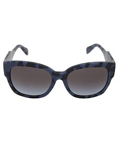 Michael Kors Baja 56 mm Blue Tortoise Sunglasses