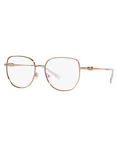 Michael Kors Belleville 56 mm Rose Gold Eyeglass Frames