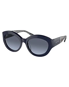 Michael Kors Brussels 54 mm Blue Sunglasses