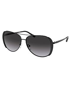 Michael Kors Chelsea Glam 58 mm Black Sunglasses
