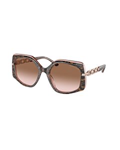 Michael Kors Cheyenne 56 mm Pink Tortoise Sunglasses