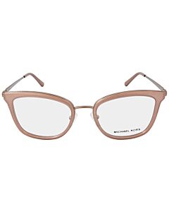 Michael Kors Coconut Grove 51 mm Mink Brown/ Blush Camel Eyeglass Frames